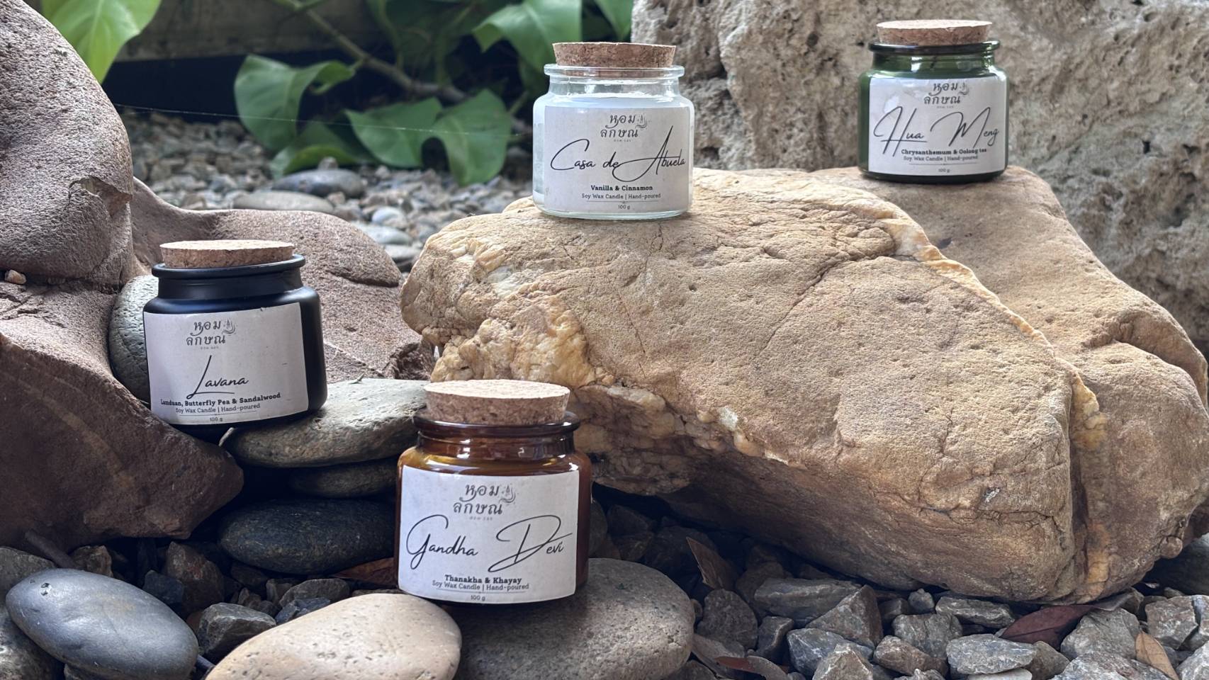 Scented Candle Collection of Hom Lak Official