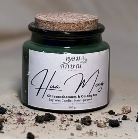 Hom Lak Official Hua Meng Scented Candles 100 g
